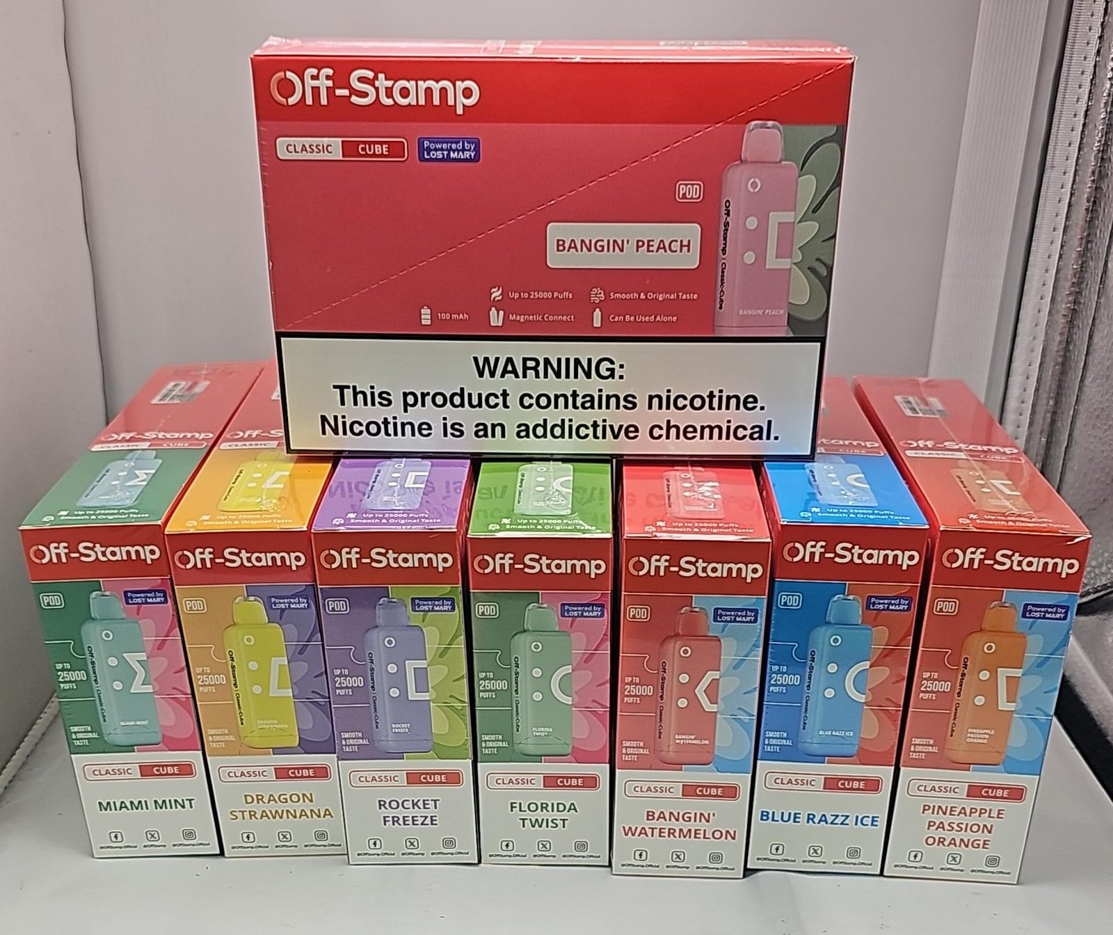 OFF STAMP CLASSIC CUBE POD 25K